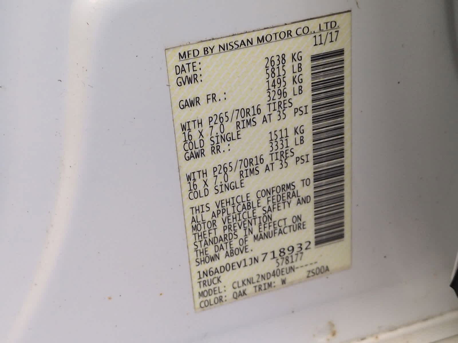 Thumbnail: 2018 Nissan Frontier - 37