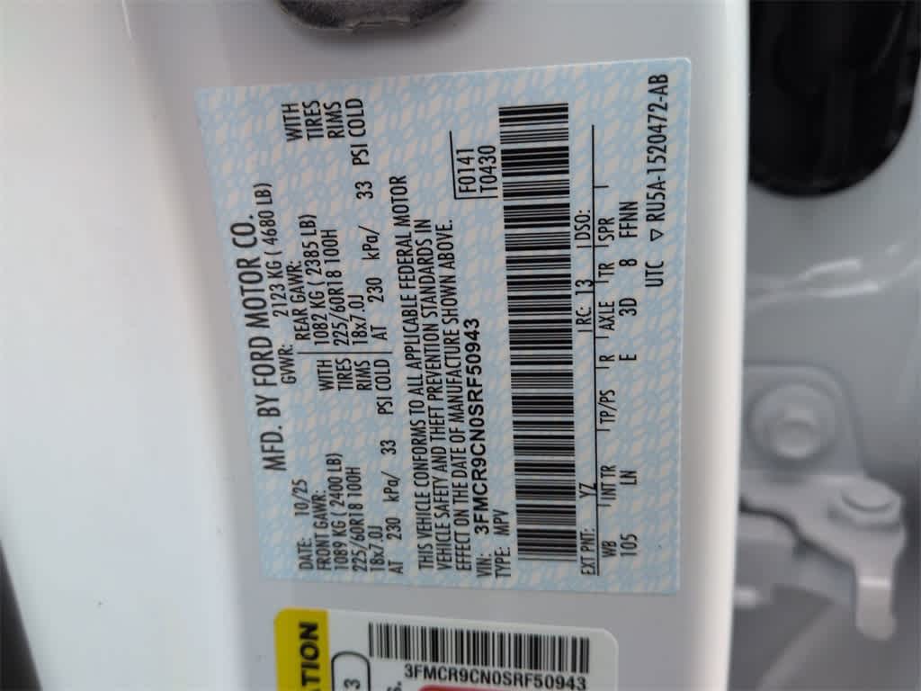 Thumbnail: 2025 Ford Bronco Sport - 36