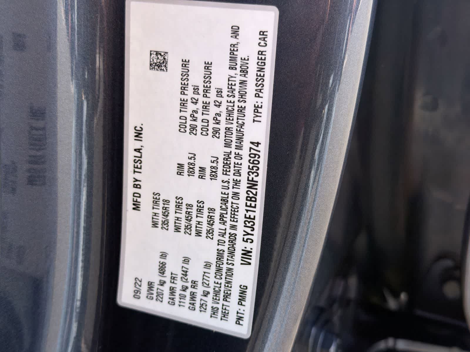 Thumbnail: 2022 Tesla Model 3 - 37