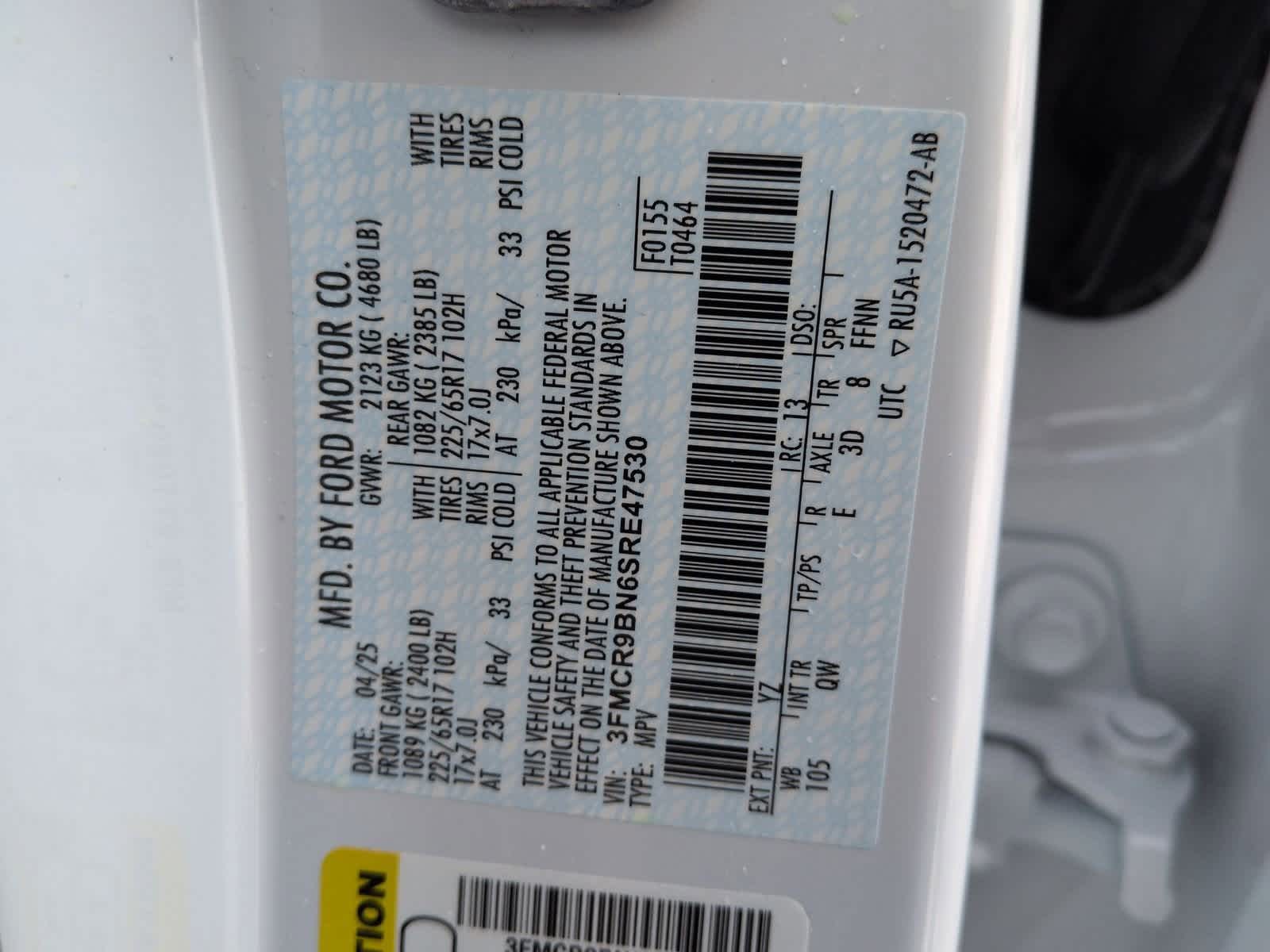 Thumbnail: 2025 Ford Bronco Sport - 36