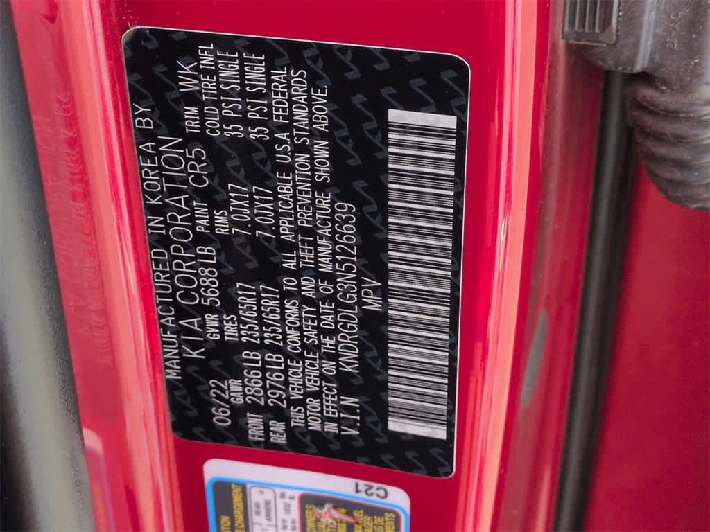 Thumbnail: 2022 Kia Sorento - 37