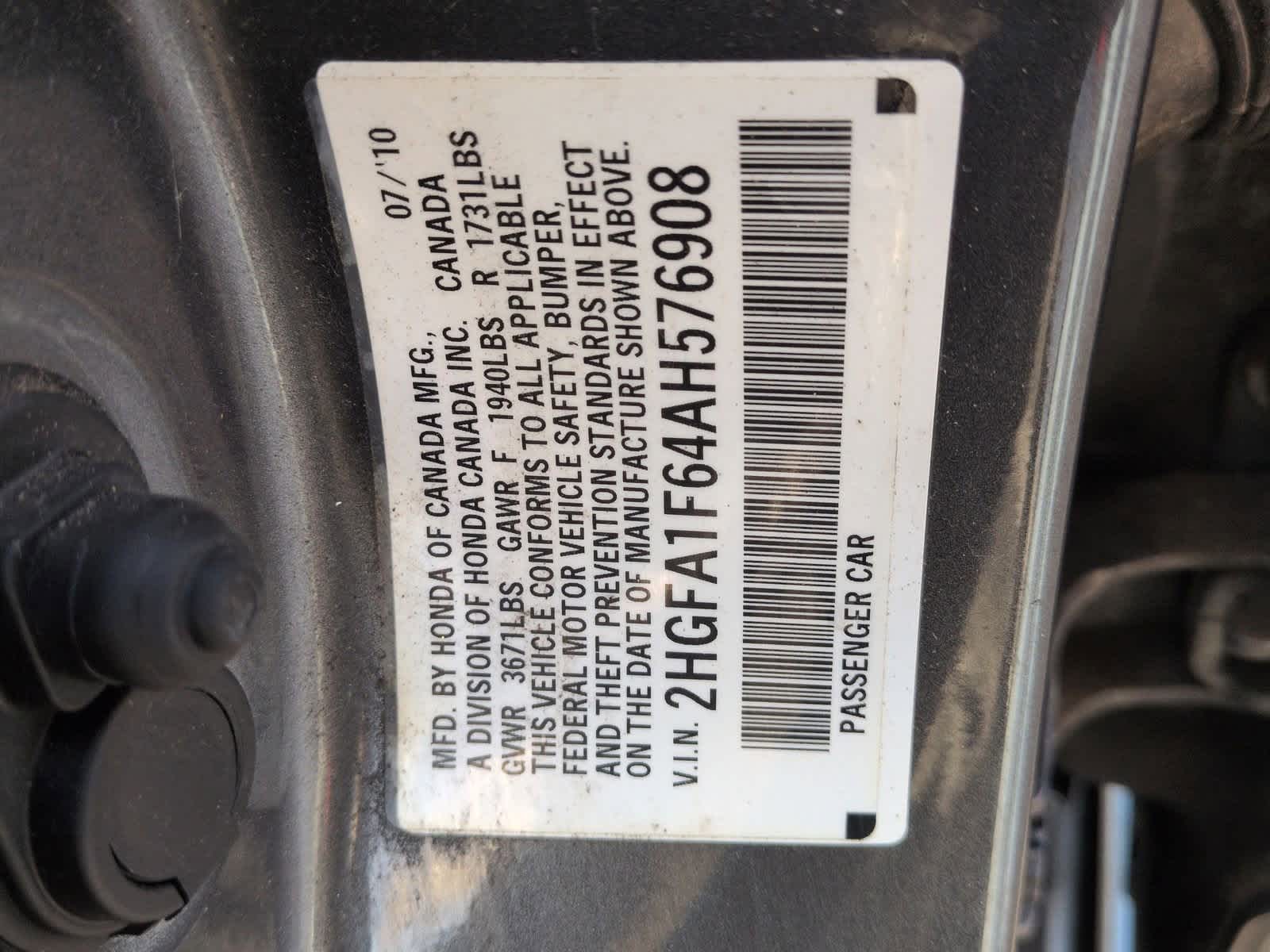 Thumbnail: 2010 Honda Civic - 35