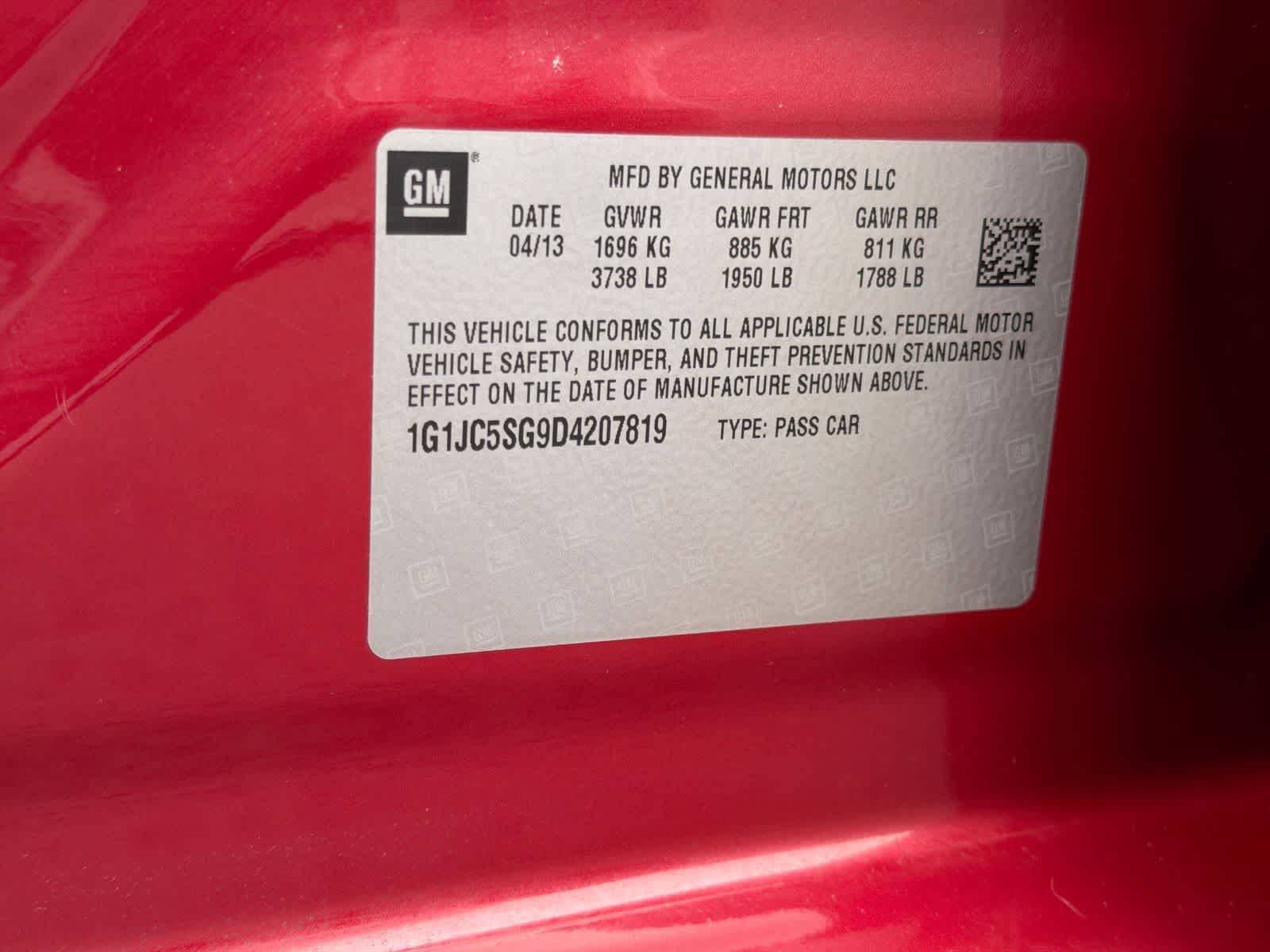 Thumbnail: 2013 Chevrolet Sonic - 36