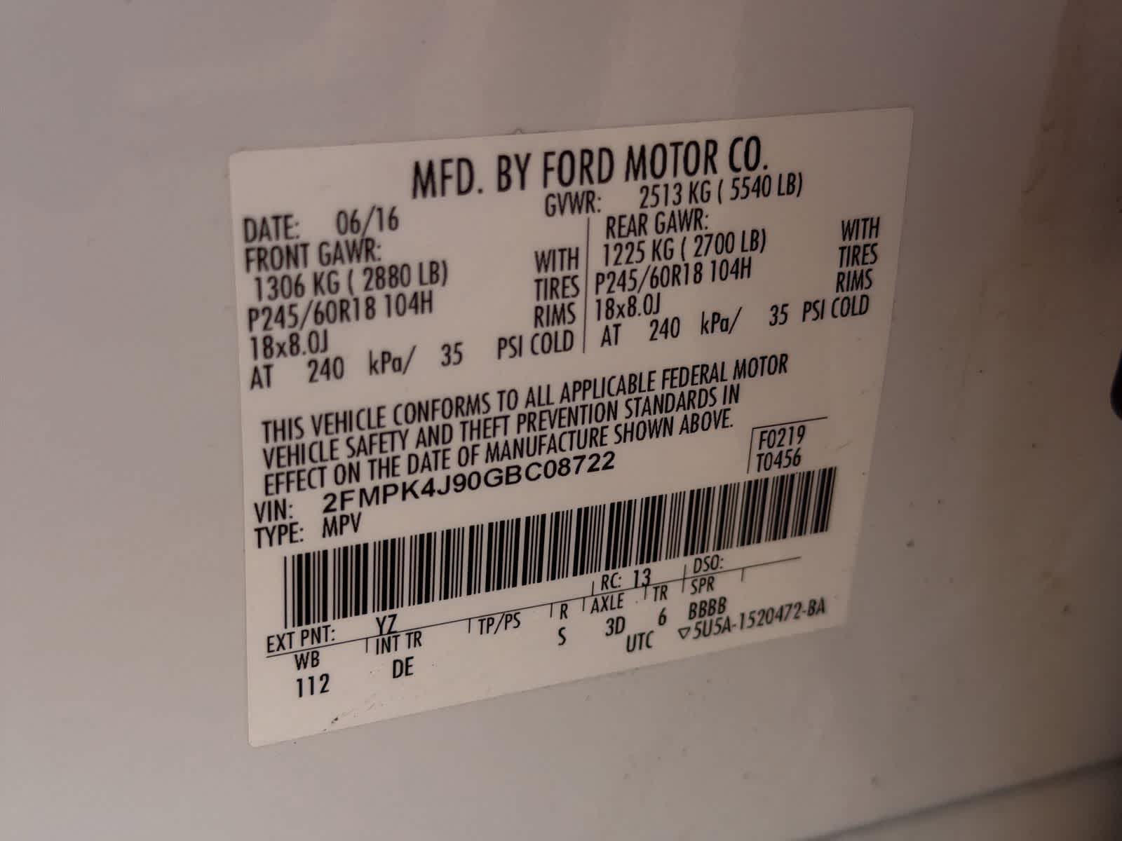 Thumbnail: 2016 Ford Edge - 36