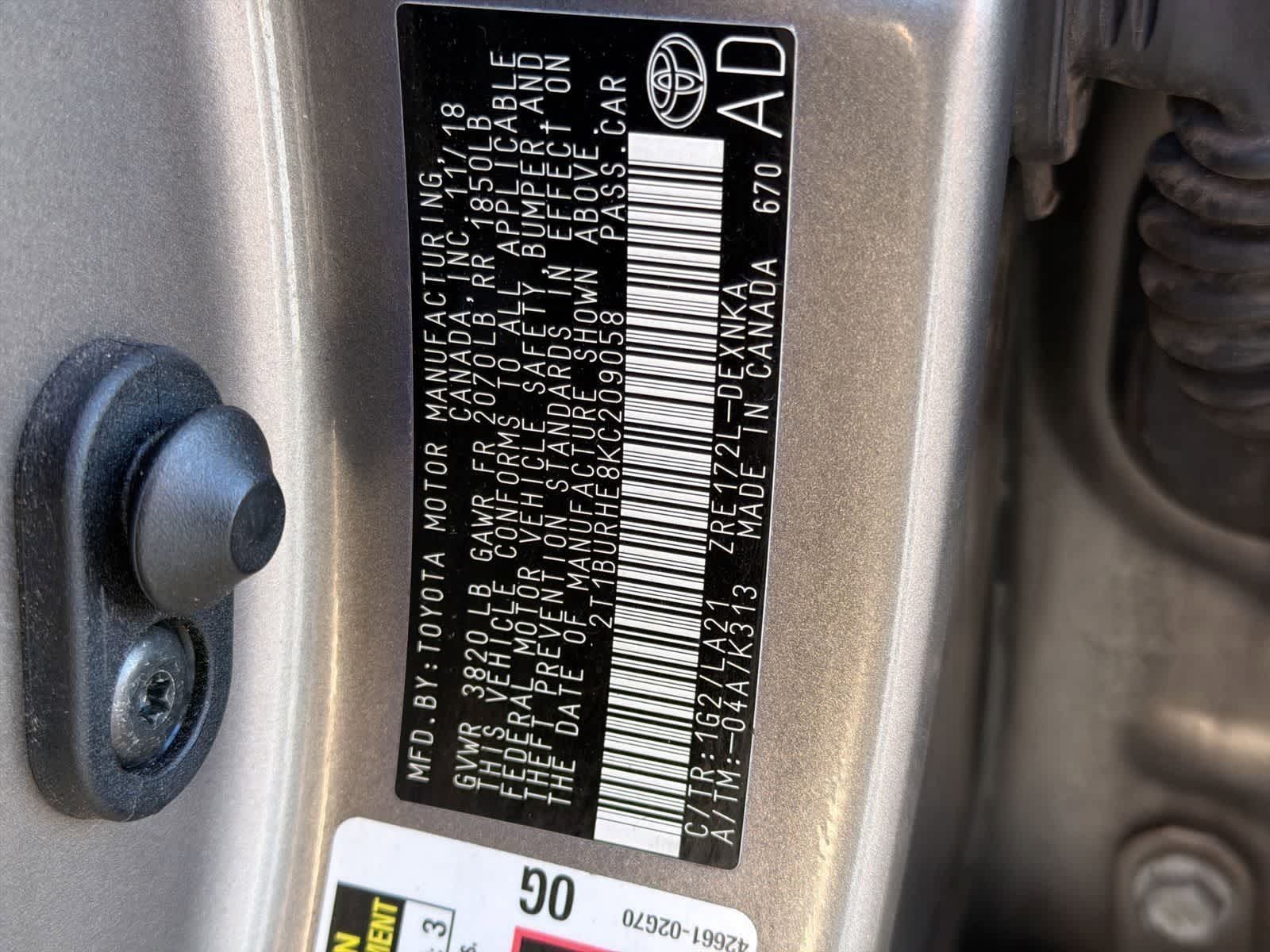 Thumbnail: 2019 Toyota Corolla - 37