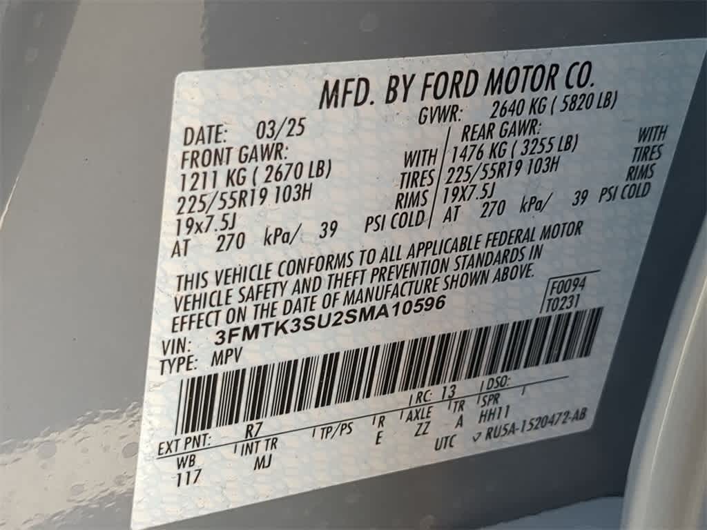 2025 Ford Mustang Mach-E Premium 36