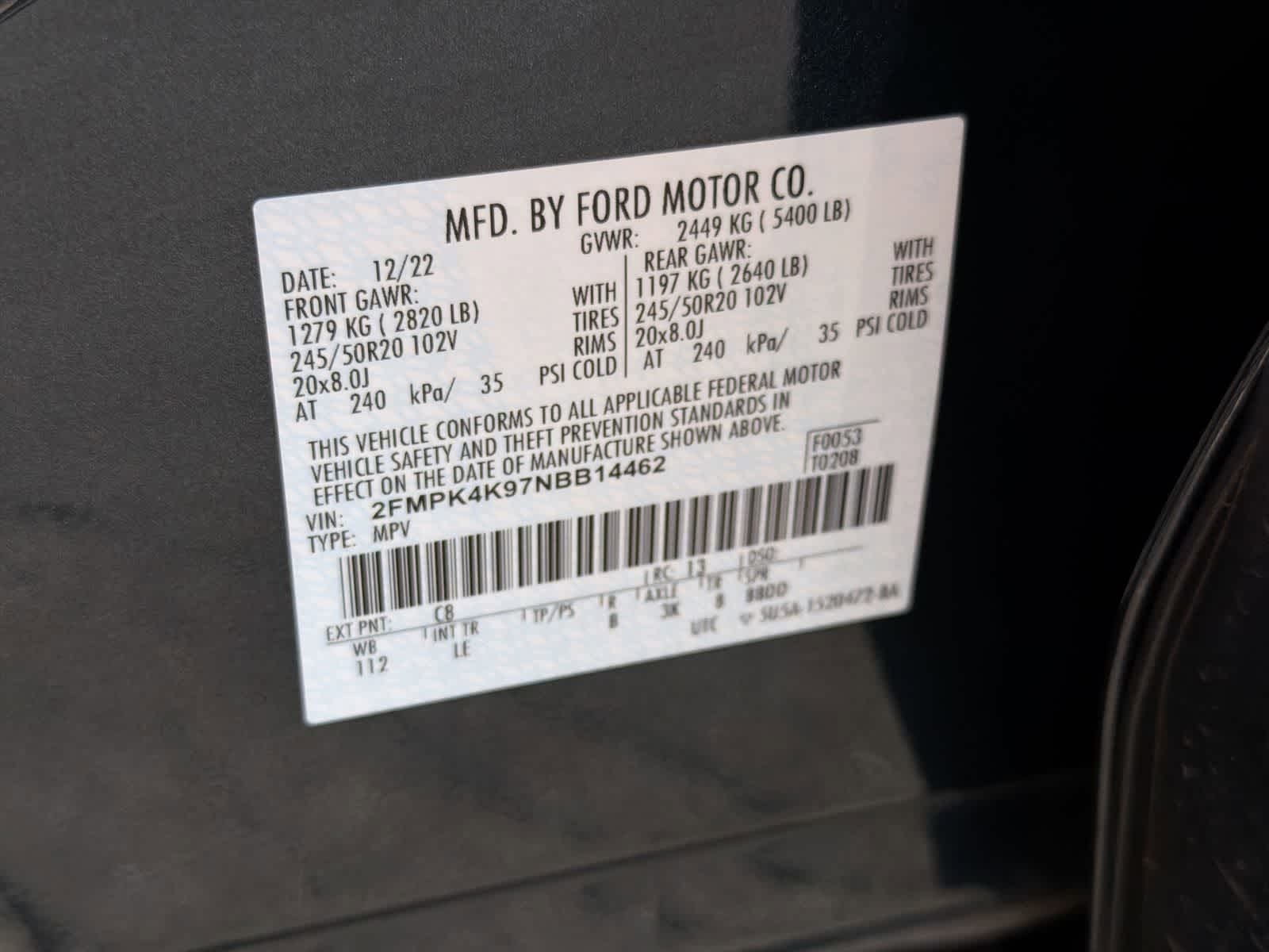 Thumbnail: 2022 Ford Edge - 36