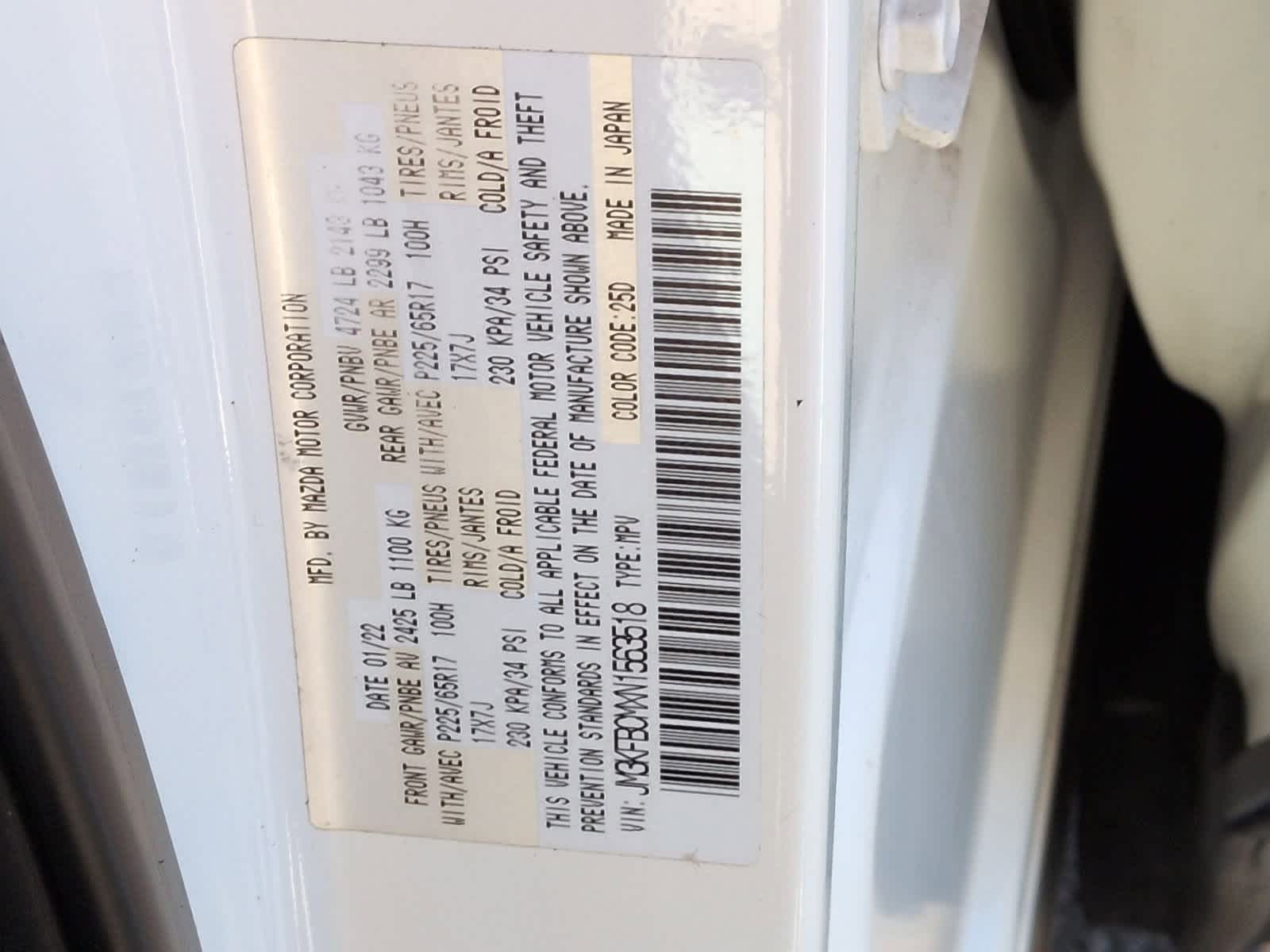 Thumbnail: 2022 Mazda CX-5 - 38