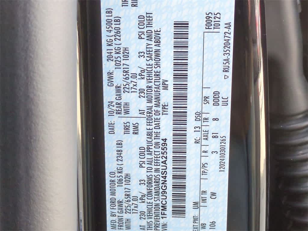 Thumbnail: 2025 Ford Escape - 37