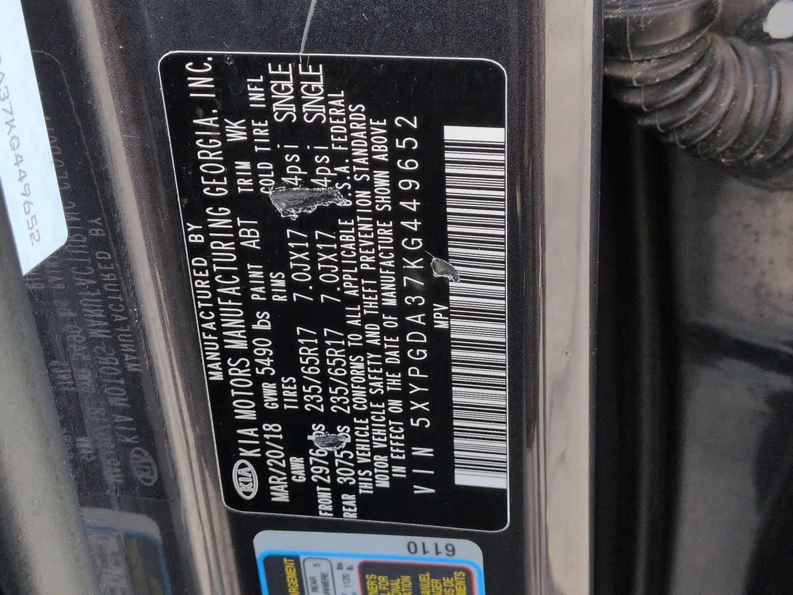 Thumbnail: 2019 Kia Sorento - 36