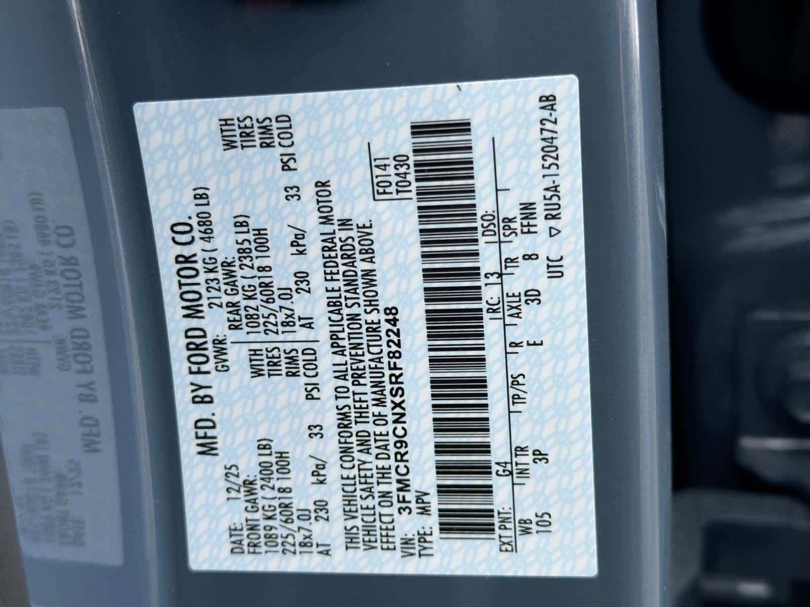 Thumbnail: 2025 Ford Bronco Sport - 36