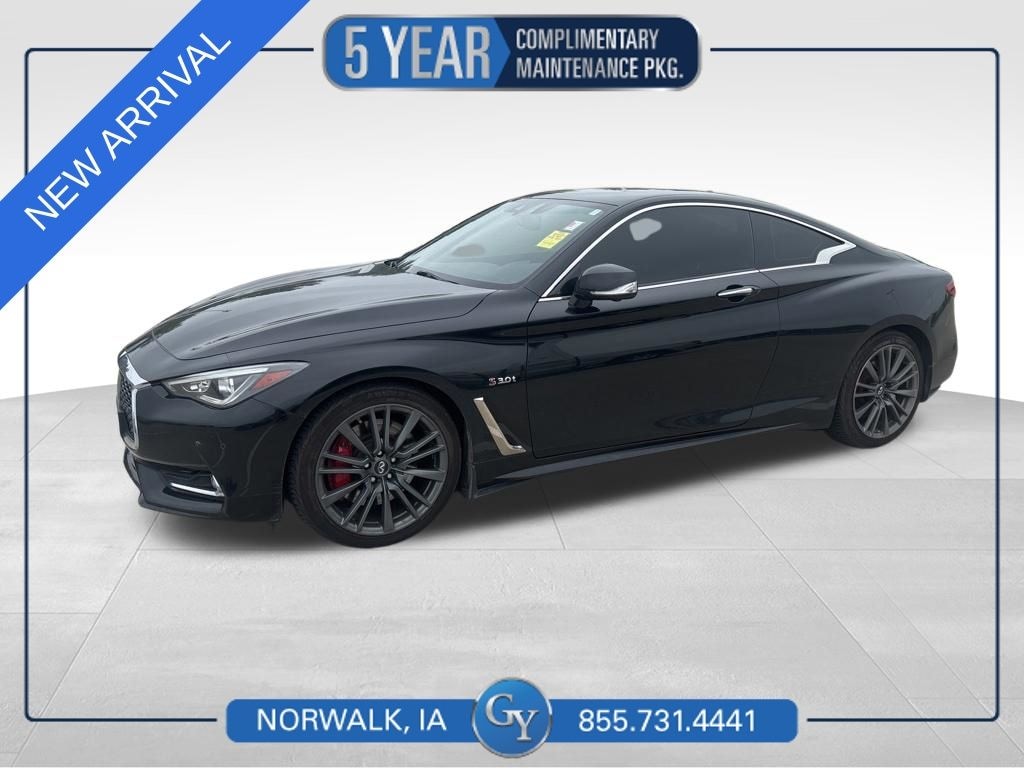 Used 2017 INFINITI Q60 3.0t Red Sport 400 Coupe