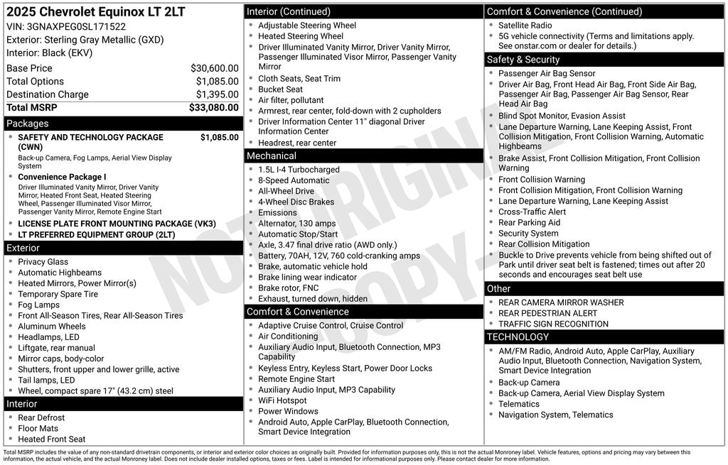 Used 2025 Chevrolet Equinox LT SUV