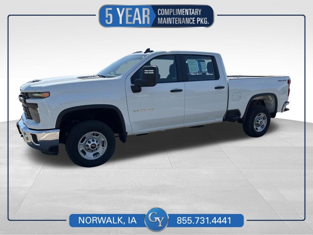 Used 2024 Chevrolet Silverado 2500 HD Work Truck Truck Crew Cab