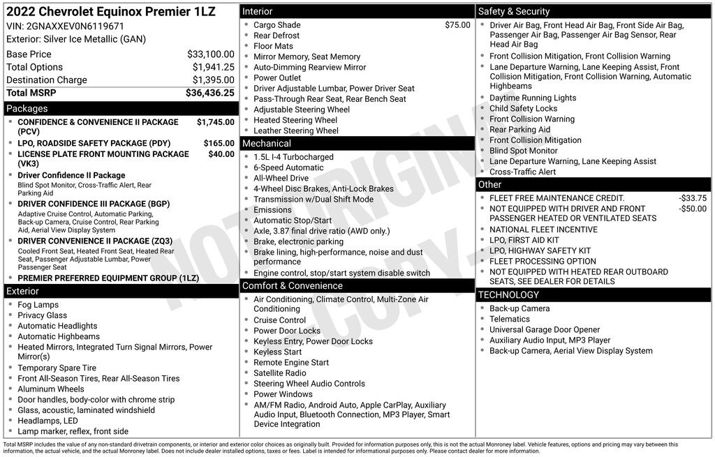 Used 2022 Chevrolet Equinox Premier SUV