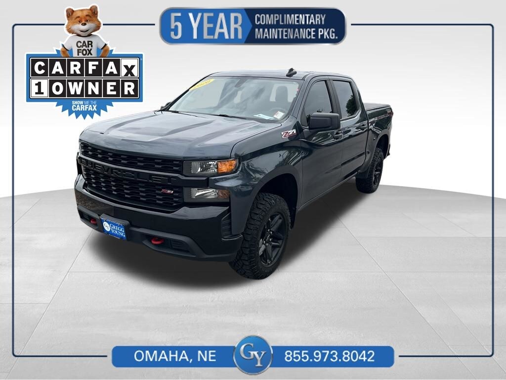 Used 2020 Chevrolet Silverado 1500 Silverado Custom Trail Boss Truck Crew Cab
