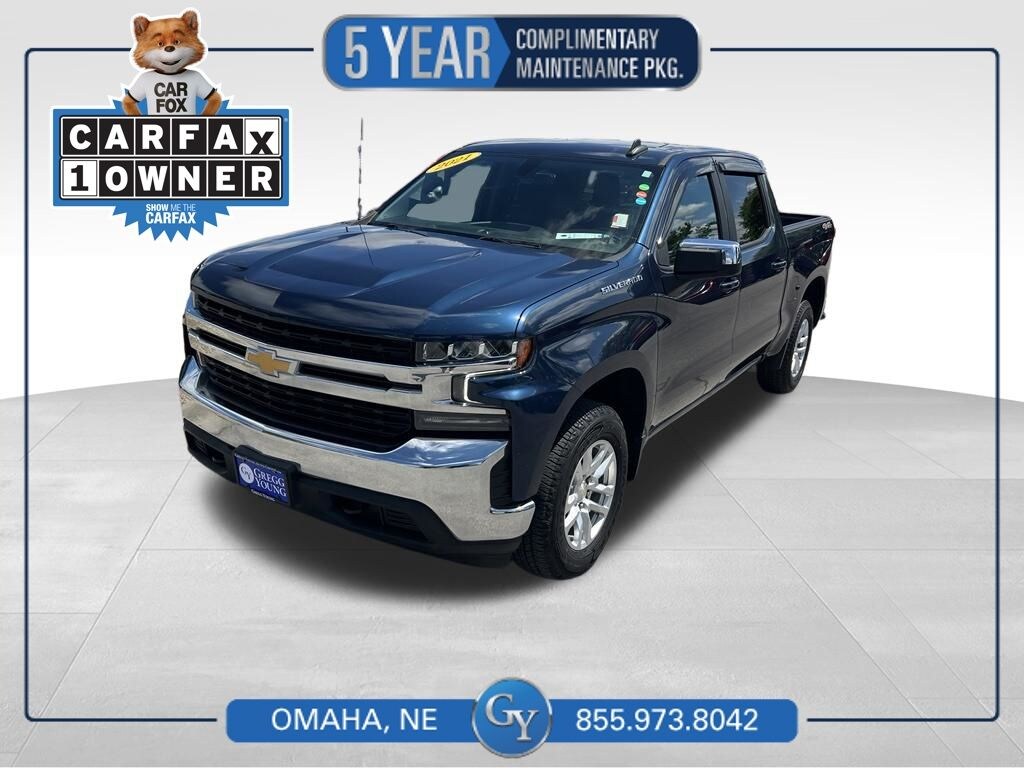 Used 2021 Chevrolet Silverado 1500 LT Truck Crew Cab