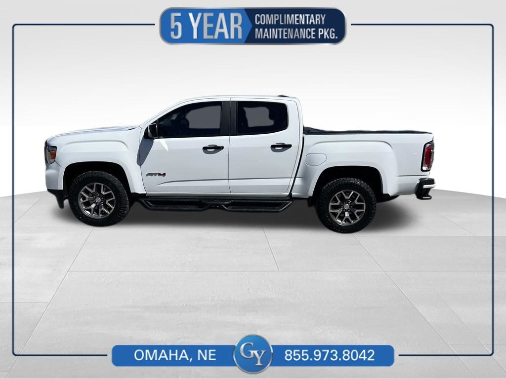 Used 2022 GMC Canyon AT4 w/Leather Truck Crew Cab
