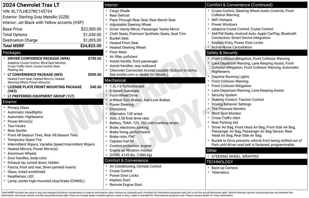 Used 2024 Chevrolet Trax LT SUV