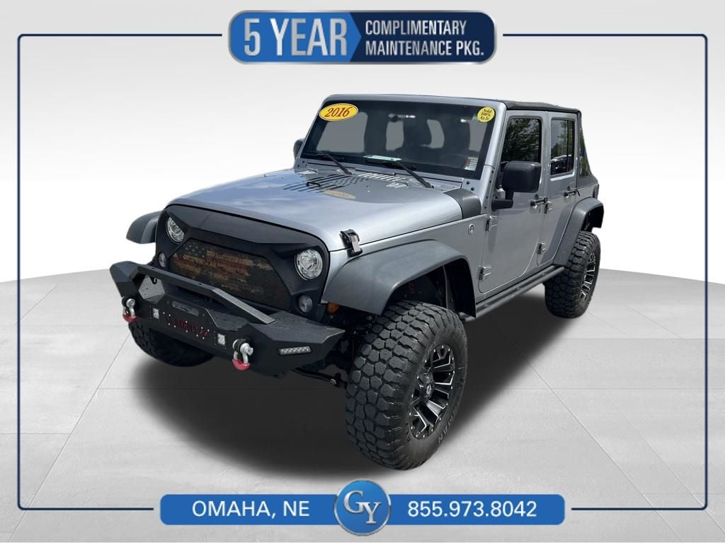 Used 2016 Jeep Wrangler JK Unlimited Sport 4X4 SUV