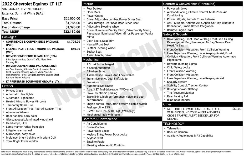 Used 2022 Chevrolet Equinox LT w/1LT SUV
