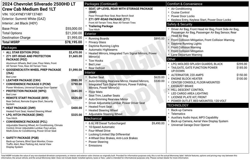 Used 2024 Chevrolet Silverado 2500 HD LT Truck Crew Cab