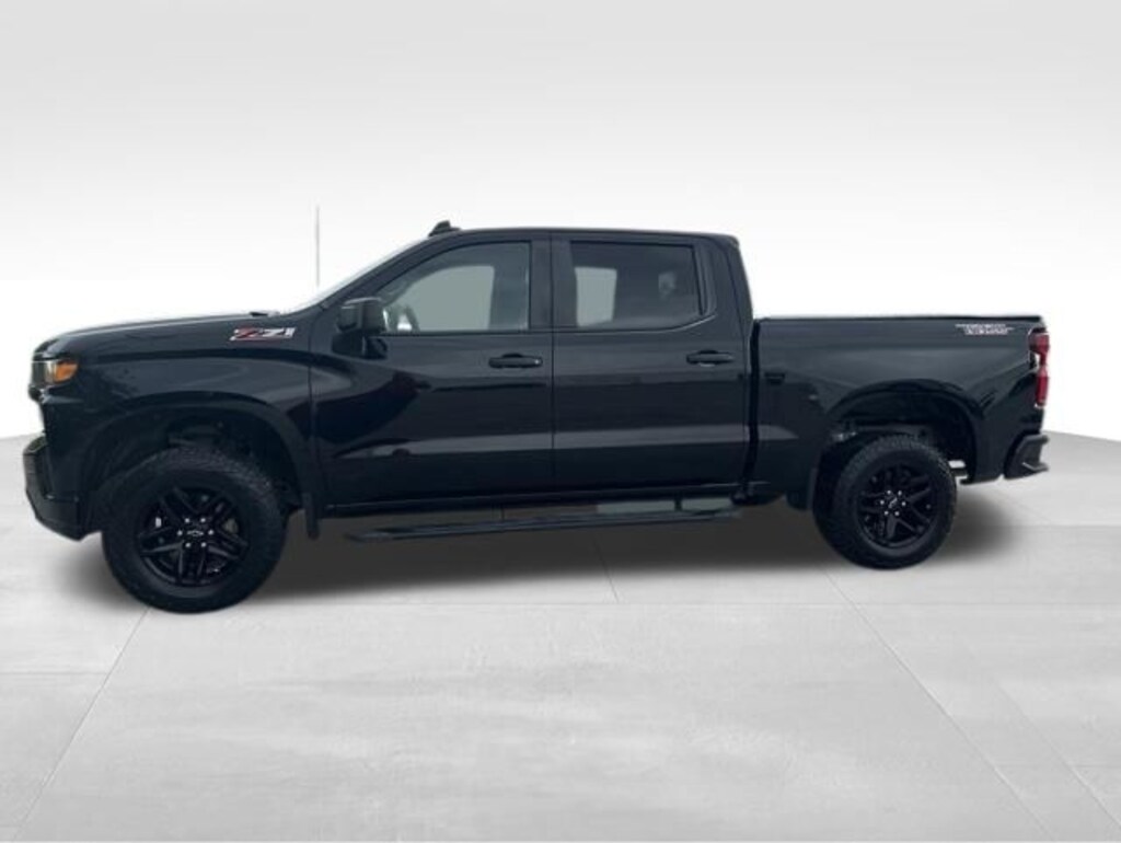 Used 2021 Chevrolet Silverado 1500 Custom Trail Boss Truck Crew Cab