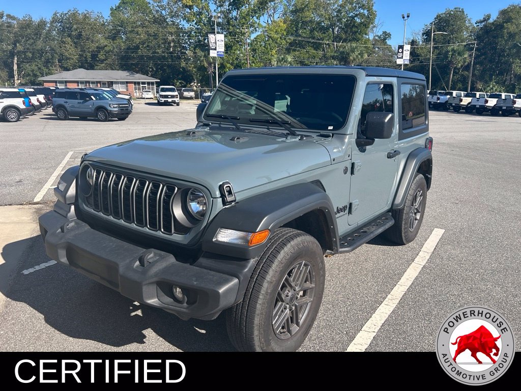 Certified 2025 Jeep Wrangler Sport S SUV