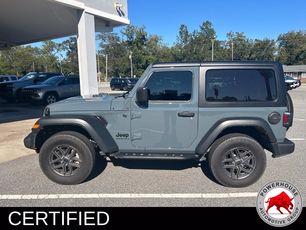 Certified 2025 Jeep Wrangler Sport S SUV