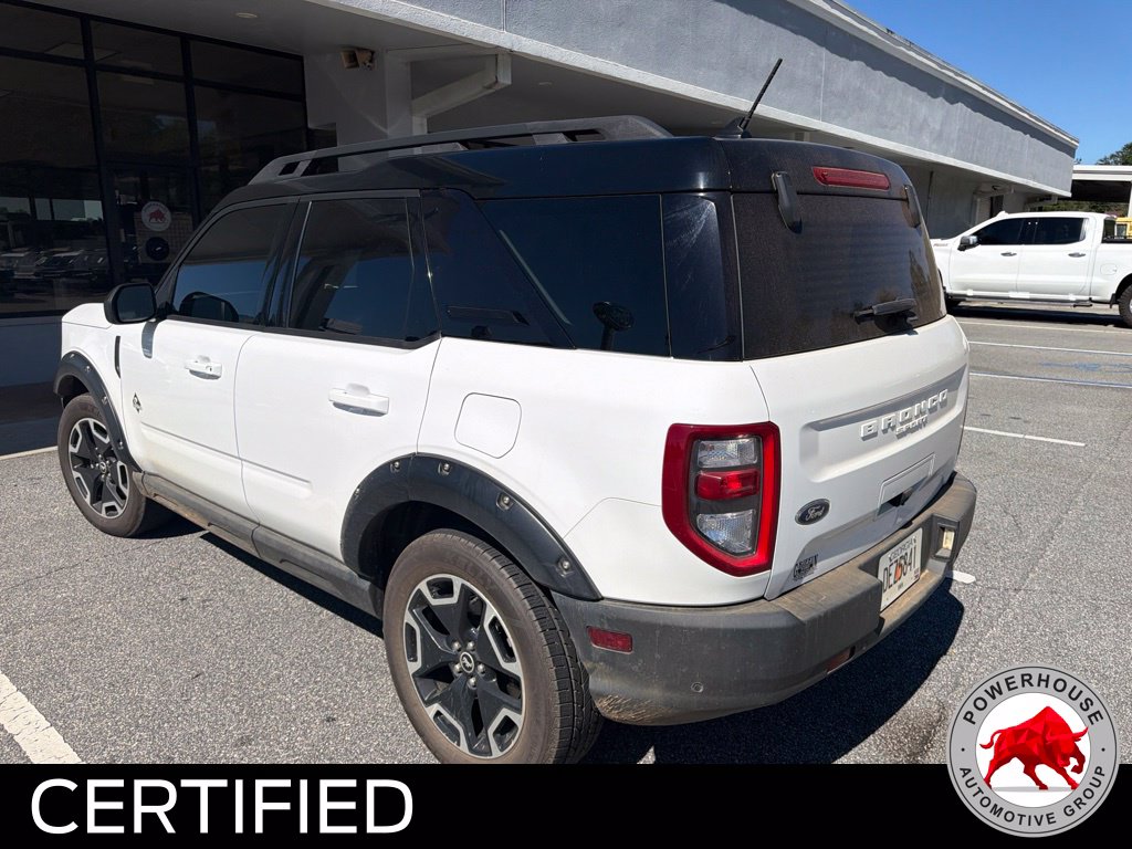 Certified 2022 Ford Bronco Sport Outer Banks SUV