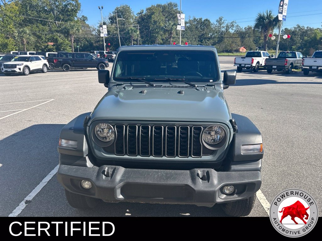 Certified 2025 Jeep Wrangler Sport S SUV