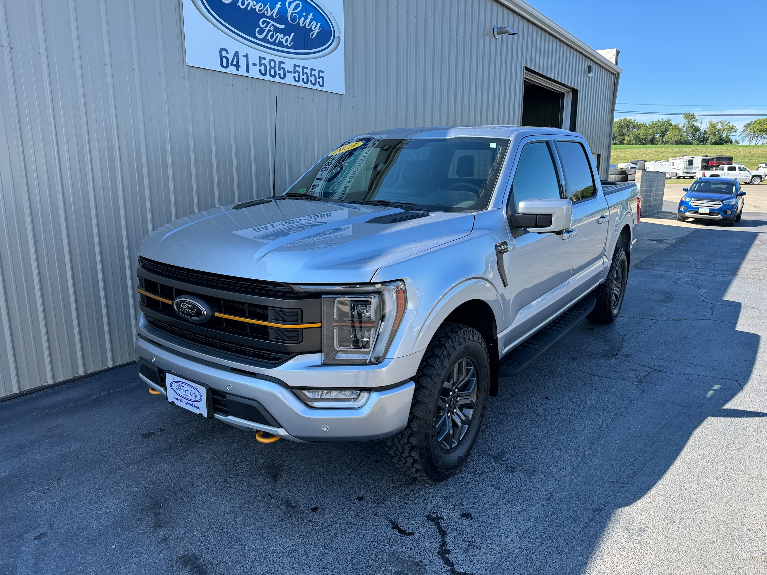 Used 2023 Ford F-150 Tremor with VIN 1FTFW1E58PFA26341 for sale in Forest City, IA