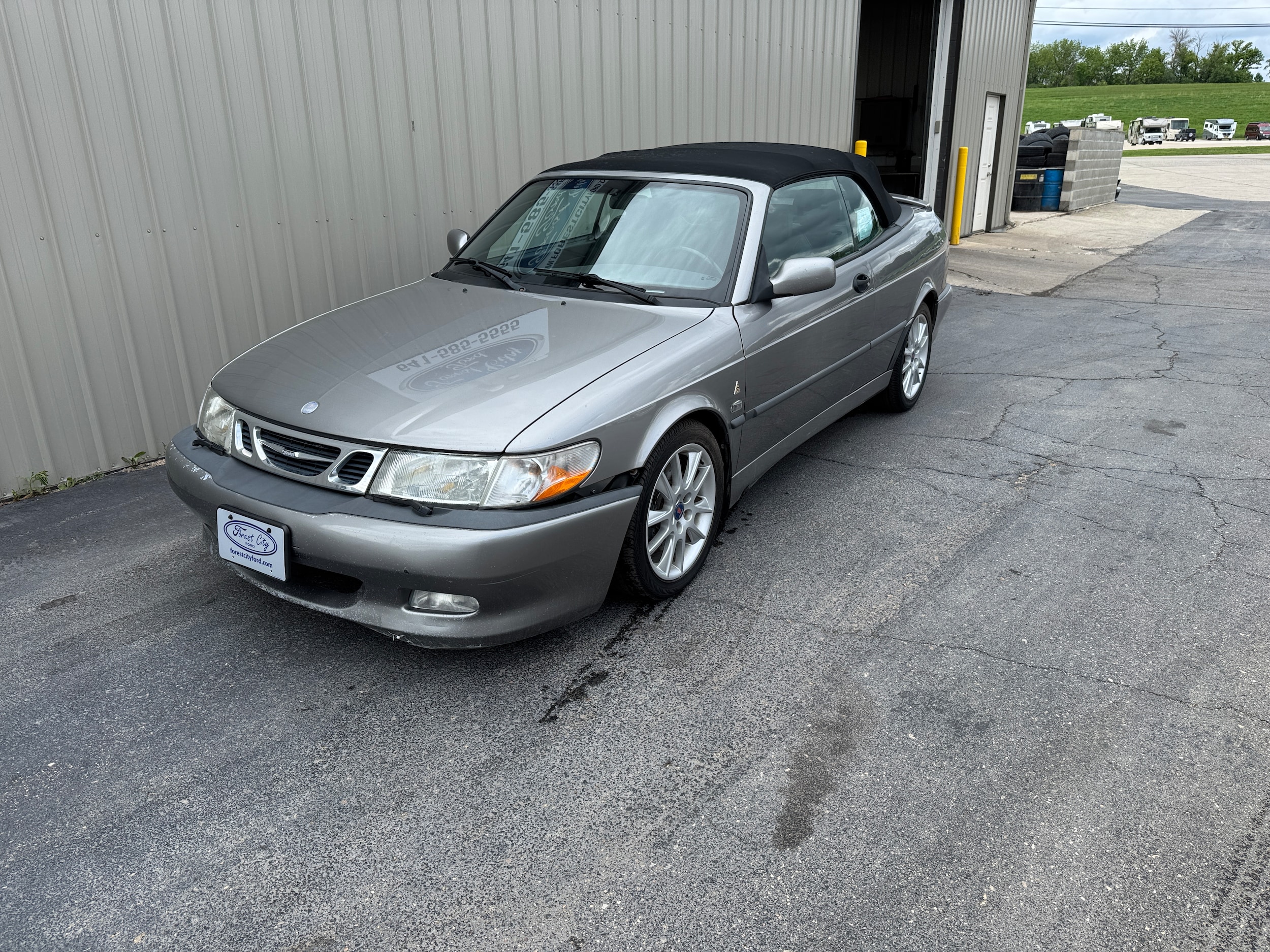 Used 2002 Saab 9-3 Viggen with VIN YS3DP75G627014841 for sale in Forest City, IA