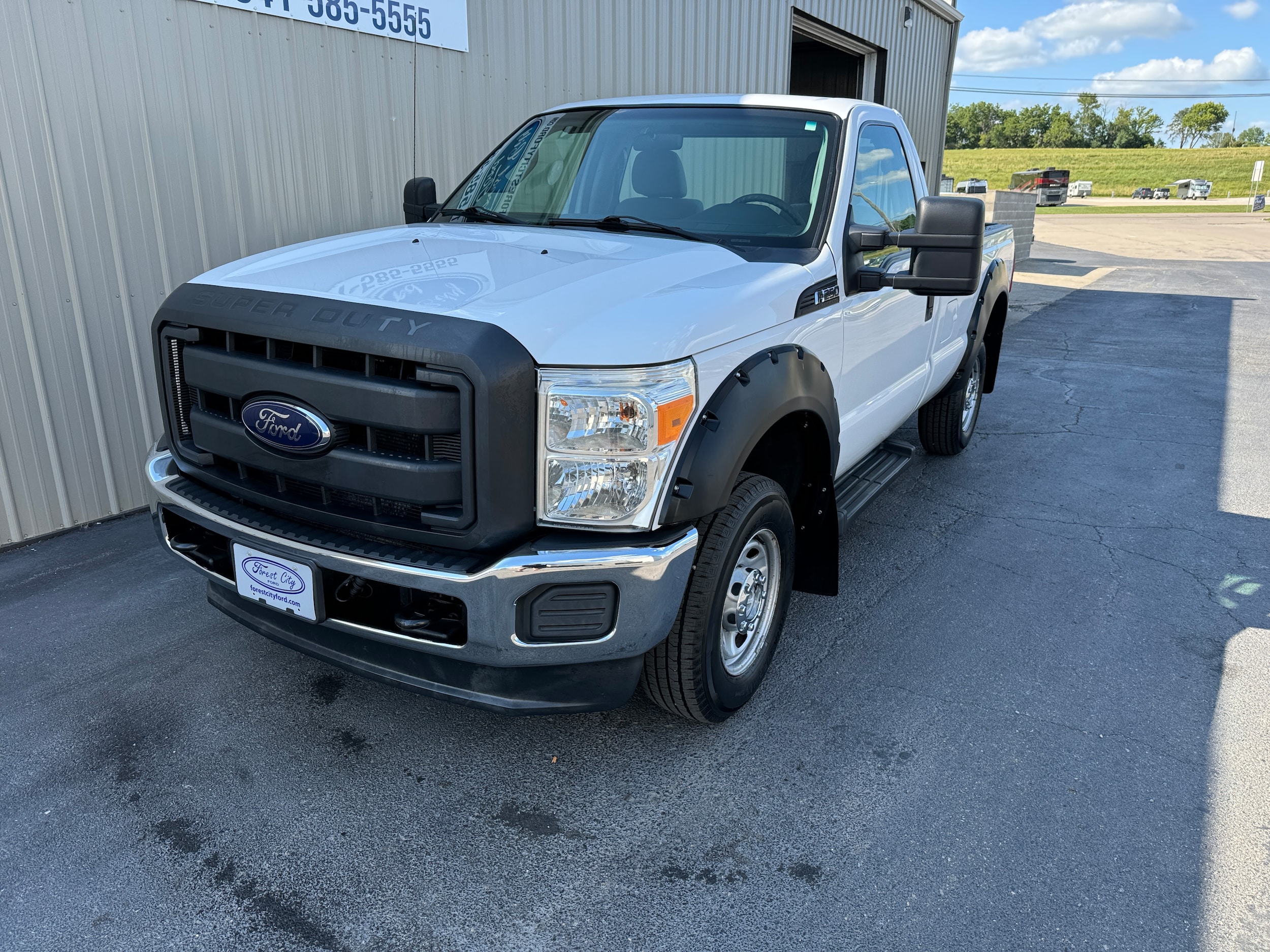 Used 2012 Ford F-250 Super Duty XL with VIN 1FTBF2B65CEC55030 for sale in Forest City, IA