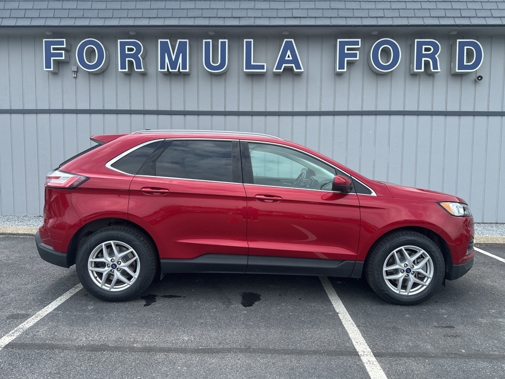 Certified 2021 Ford Edge SEL with VIN 2FMPK4J99MBA46276 for sale in Rutland, VT