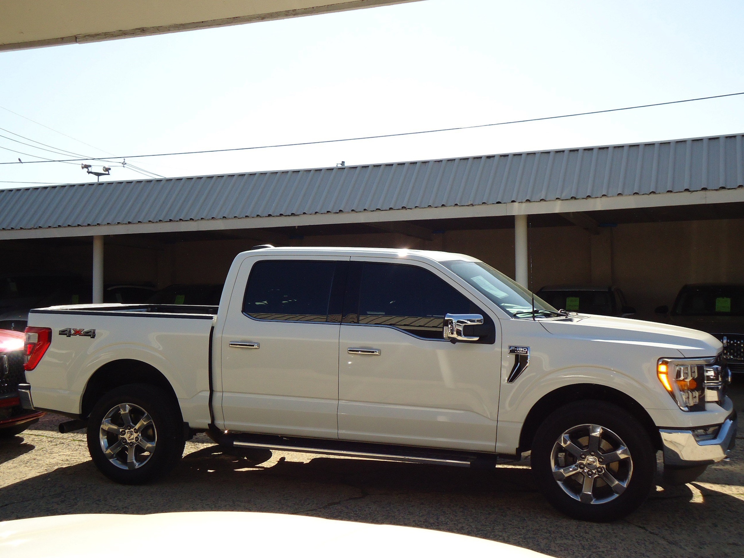 Used 2021 Ford F-150 Lariat with VIN 1FTFW1E82MKE85572 for sale in Chambersburg, PA