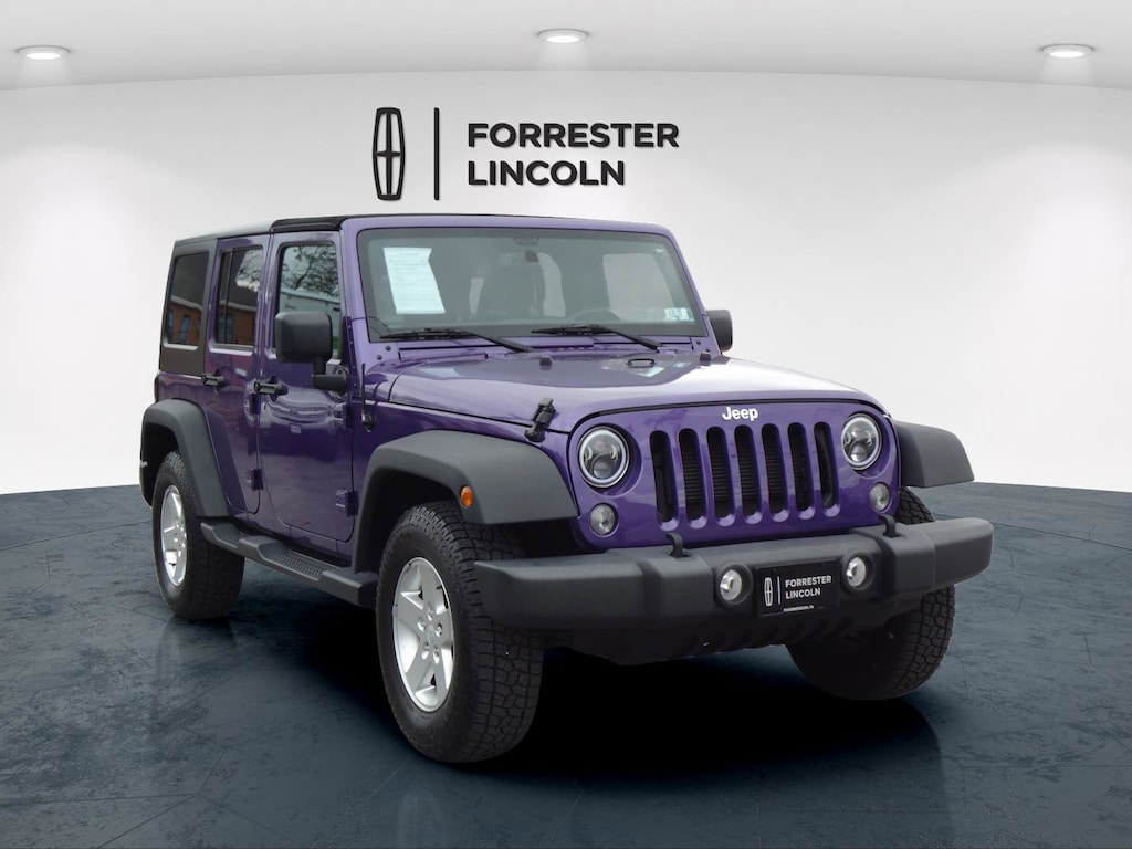 Used 2017 Jeep Wrangler Unlimited Sport SUV