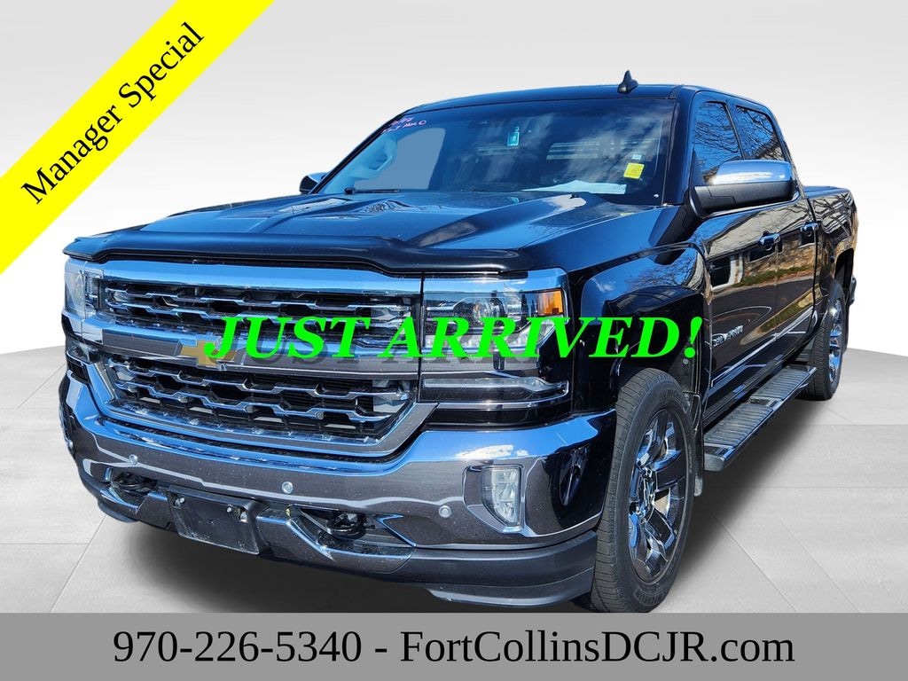Used 2016 Chevrolet Silverado 1500 LTZ Truck Crew Cab