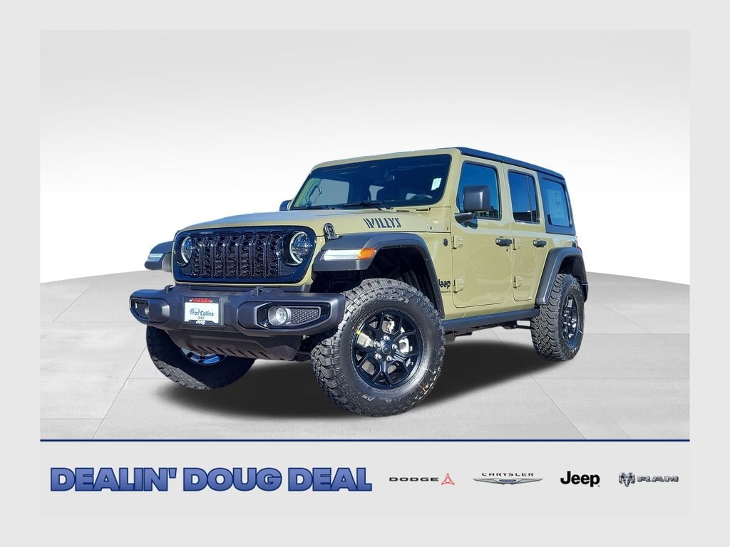 New 2026 Jeep Wrangler Willys Sport Utility