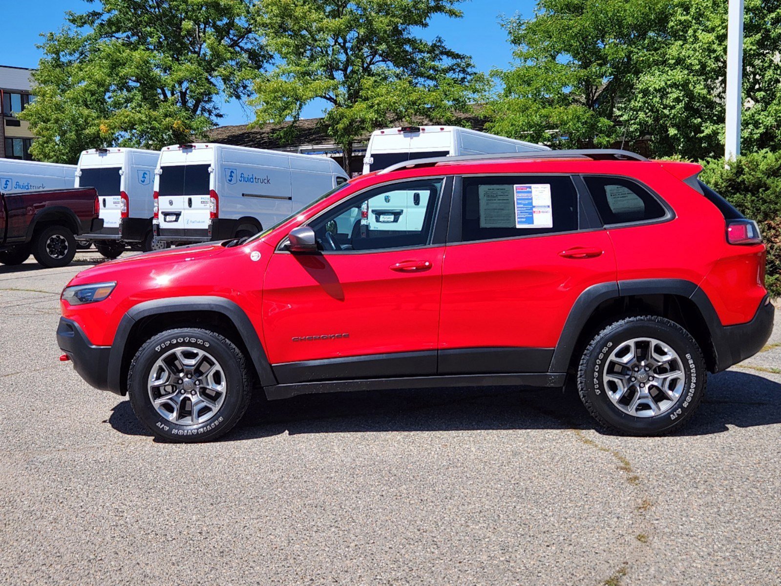 Used 2019 Jeep Cherokee Trailhawk with VIN 1C4PJMBX3KD113577 for sale in Fort Collins, CO