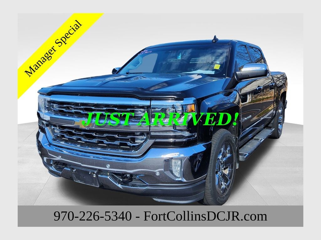 Used 2016 Chevrolet Silverado 1500 LTZ Truck Crew Cab