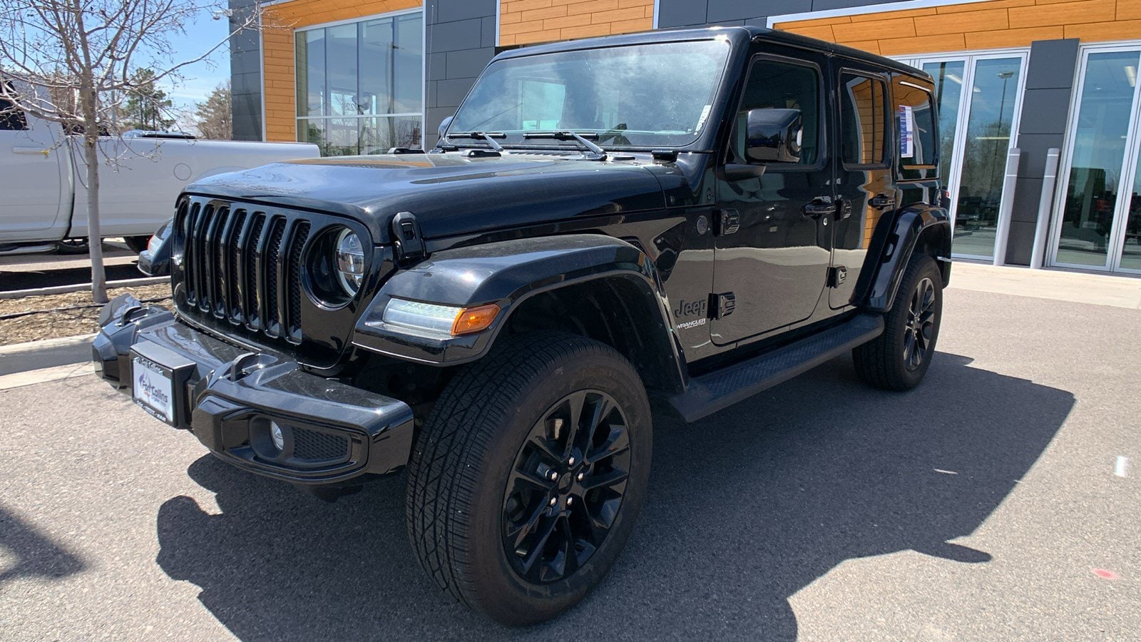 Used 2022 Jeep Wrangler Unlimited High Altitude with VIN 1C4HJXEM1NW174121 for sale in Fort Collins, CO