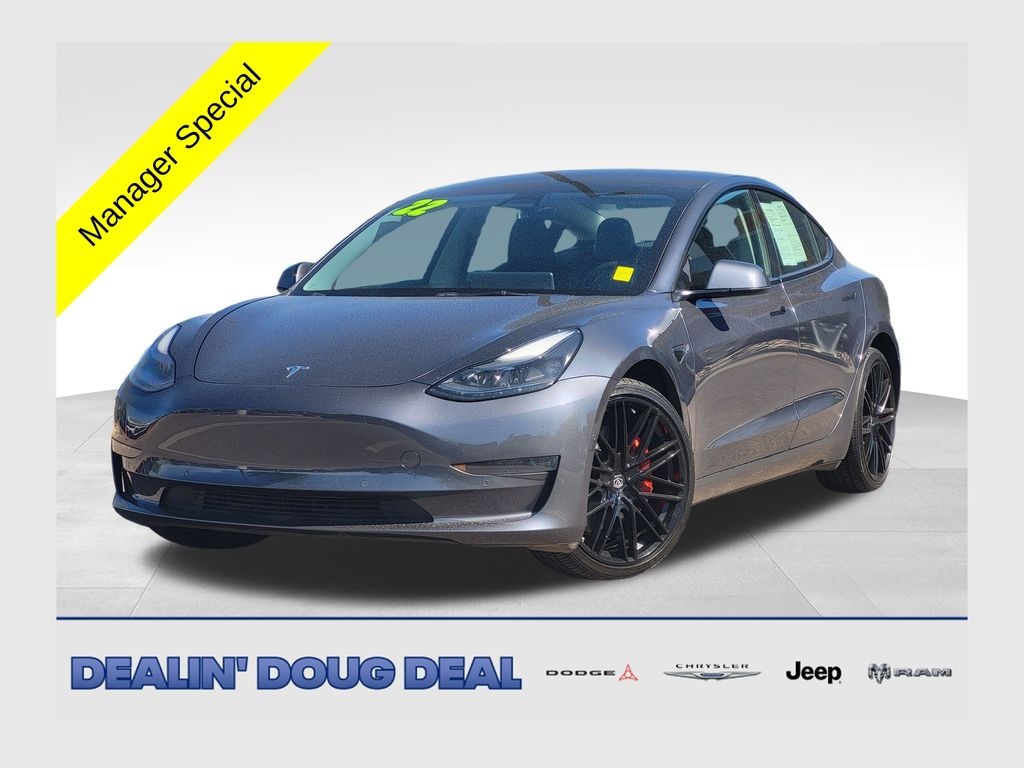 Used 2022 Tesla Model 3 Performance Sedan
