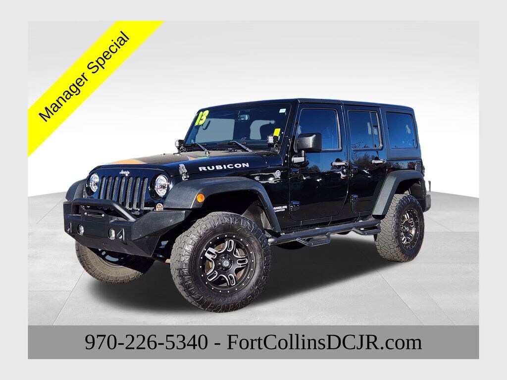 Used 2013 Jeep Wrangler Unlimited Rubicon SUV
