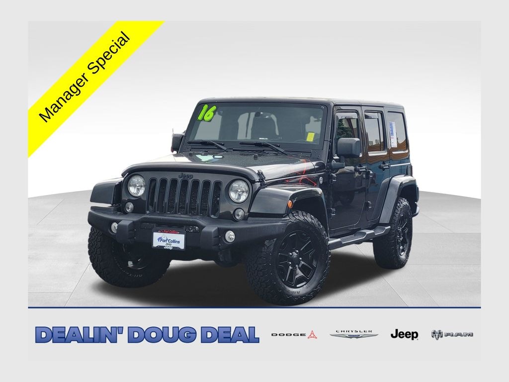 Used 2016 Jeep Wrangler JK Unlimited Unlimited Sahara SUV