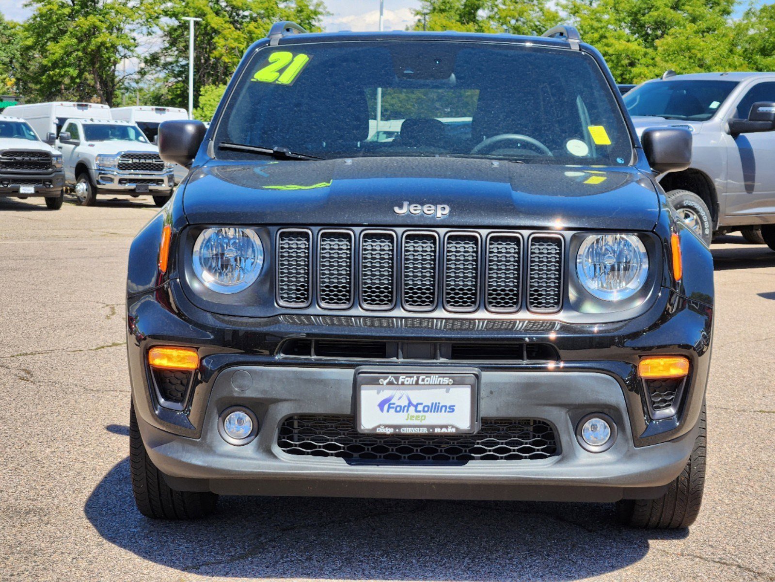 Used 2021 Jeep Renegade 80TH Edition with VIN ZACNJDBB4MPM42706 for sale in Fort Collins, CO