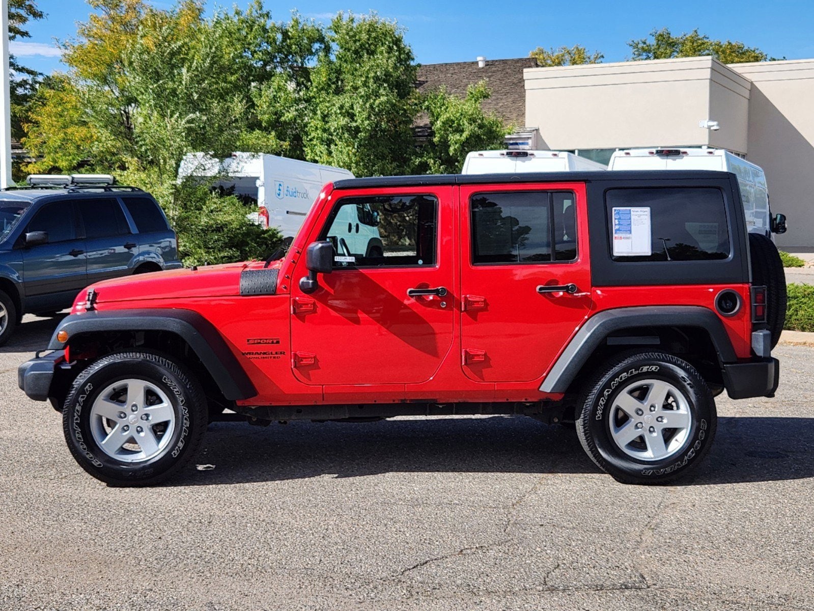 Used 2016 Jeep Wrangler Unlimited Sport S with VIN 1C4BJWDGXGL318958 for sale in Fort Collins, CO