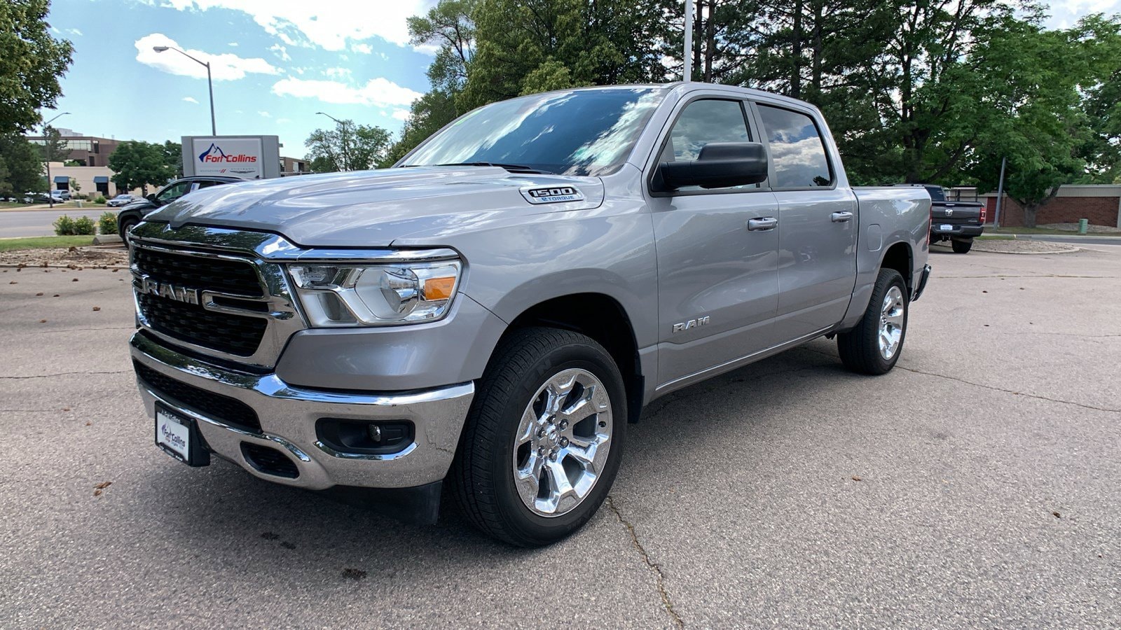 Used 2022 RAM Ram 1500 Pickup Big Horn/Lone Star with VIN 1C6RRFFG3NN458024 for sale in Fort Collins, CO