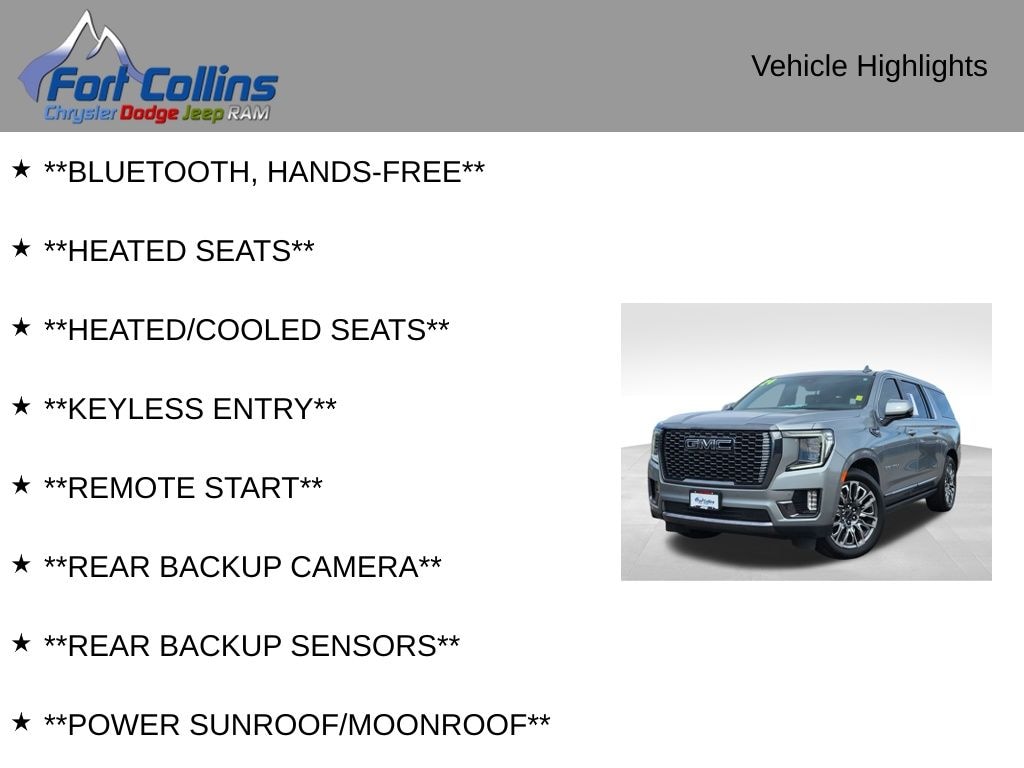 Used 2024 GMC Yukon XL Denali Ultimate SUV