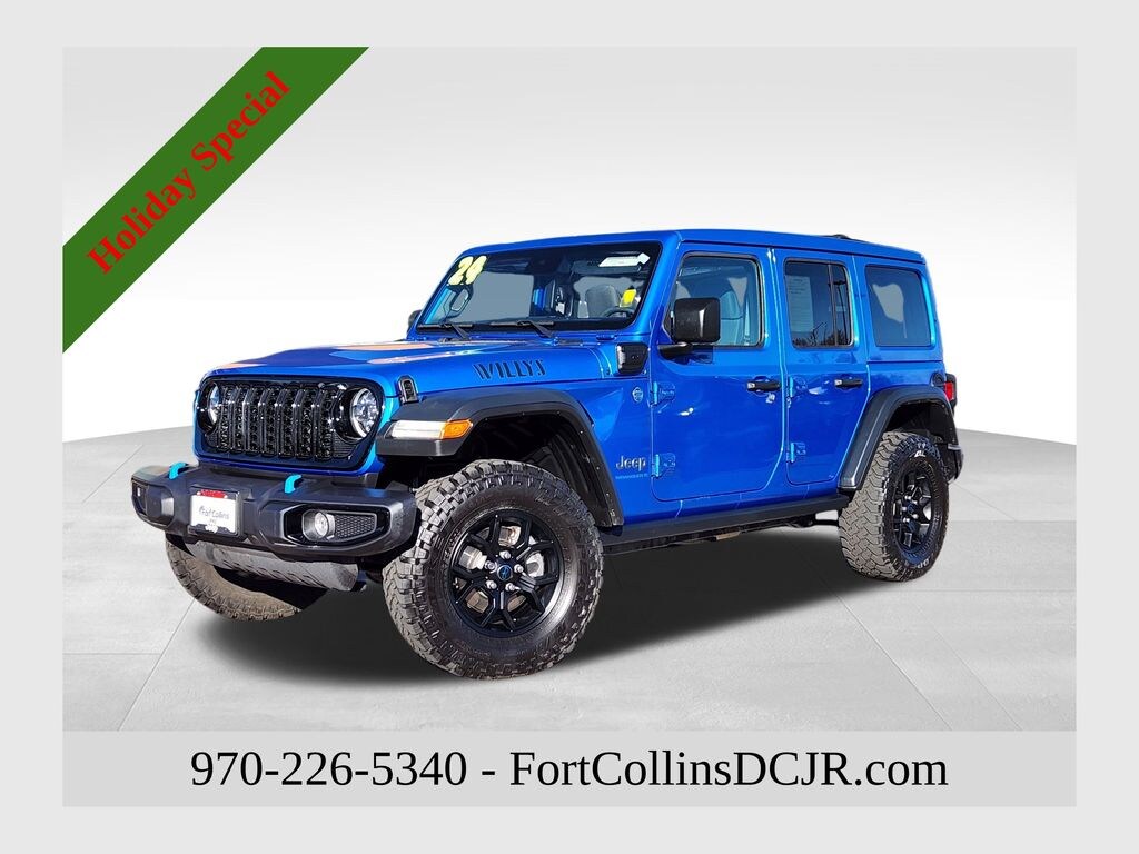 Used 2024 Jeep Wrangler 4xe Sport SUV